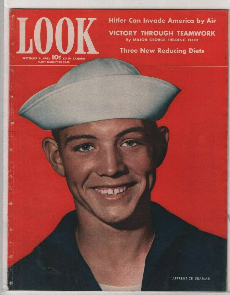 Look Magazine Apprentice Seaman & Adolf Hitler September 8, 1942 010720nonr
