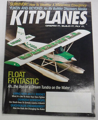 Kitplanes Magazine Float Fantastic Tundra On The Water June 2008 072215R