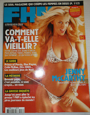 FHM French Magazine Jenny McCarthy & Colin McRae December 2003 NO ML 021915r