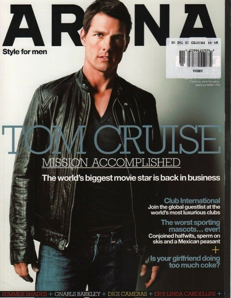 Arena Magazine June 2006 Tom Cruise Gnarls Barkley David Tennant 062018DBF2