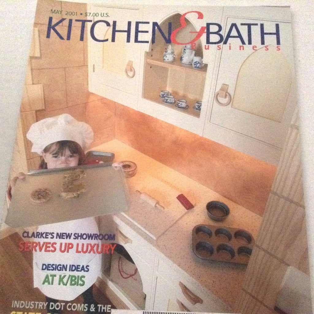 Kitchen & Bath Business Magazine Clarke's New Showroom May 2001 071317nonrh3