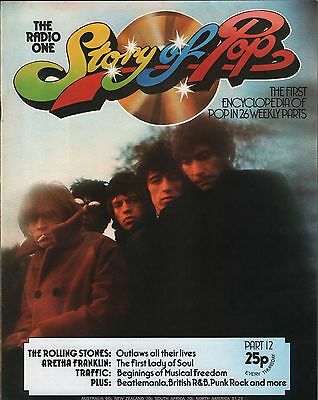 Story of Pop Part 12 1973 The Rolling Stones, Aretha Franklin EX 111915DBE