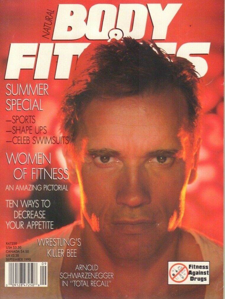 Natural Body Fitness September 1990 Arnold Schwarzenegger 121718DBE