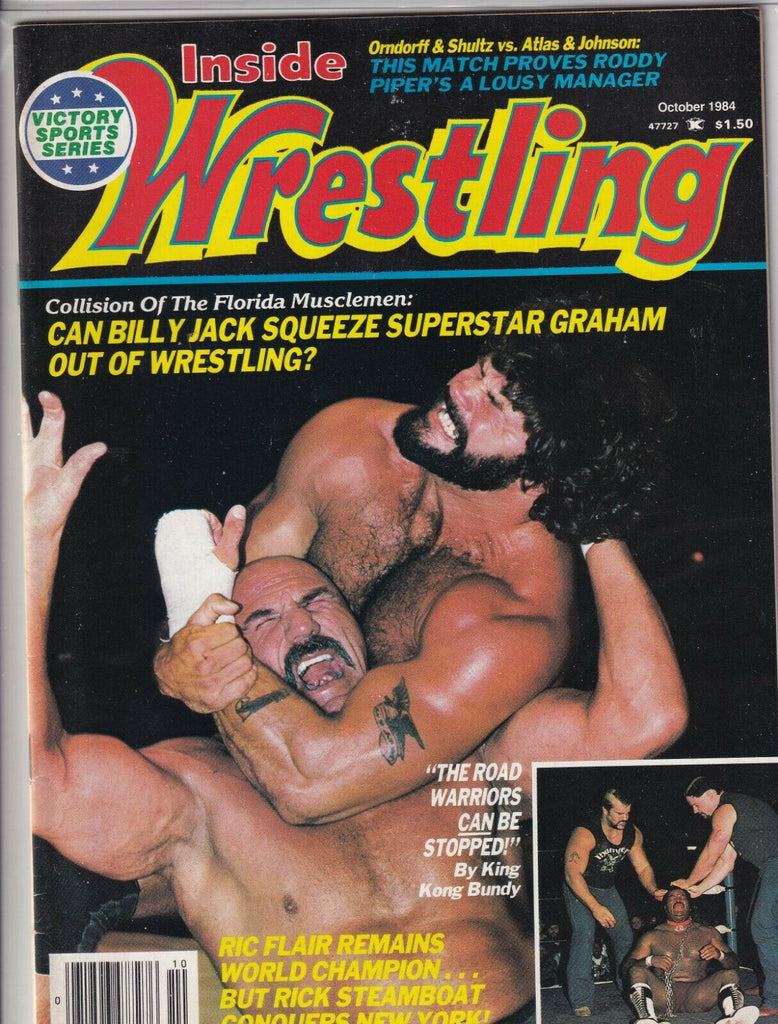 Inside Wrestling Billy Jack Superstar Graham October 1984 061919nonr