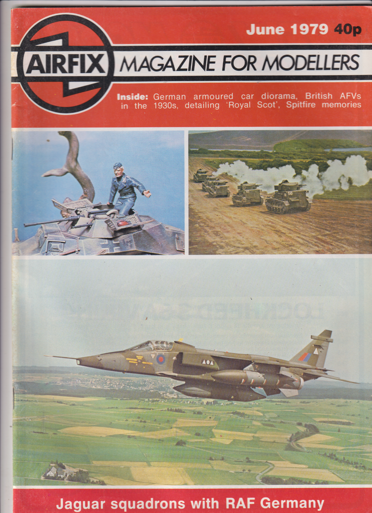 Airfix Magazine German Armoured Cars & British AFVs June 1979 121919nonr