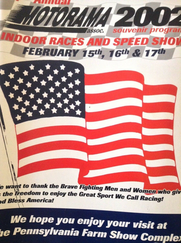 Motorama Magazine Indoor Races And Speed Show February 17, 2002 121418nonrh