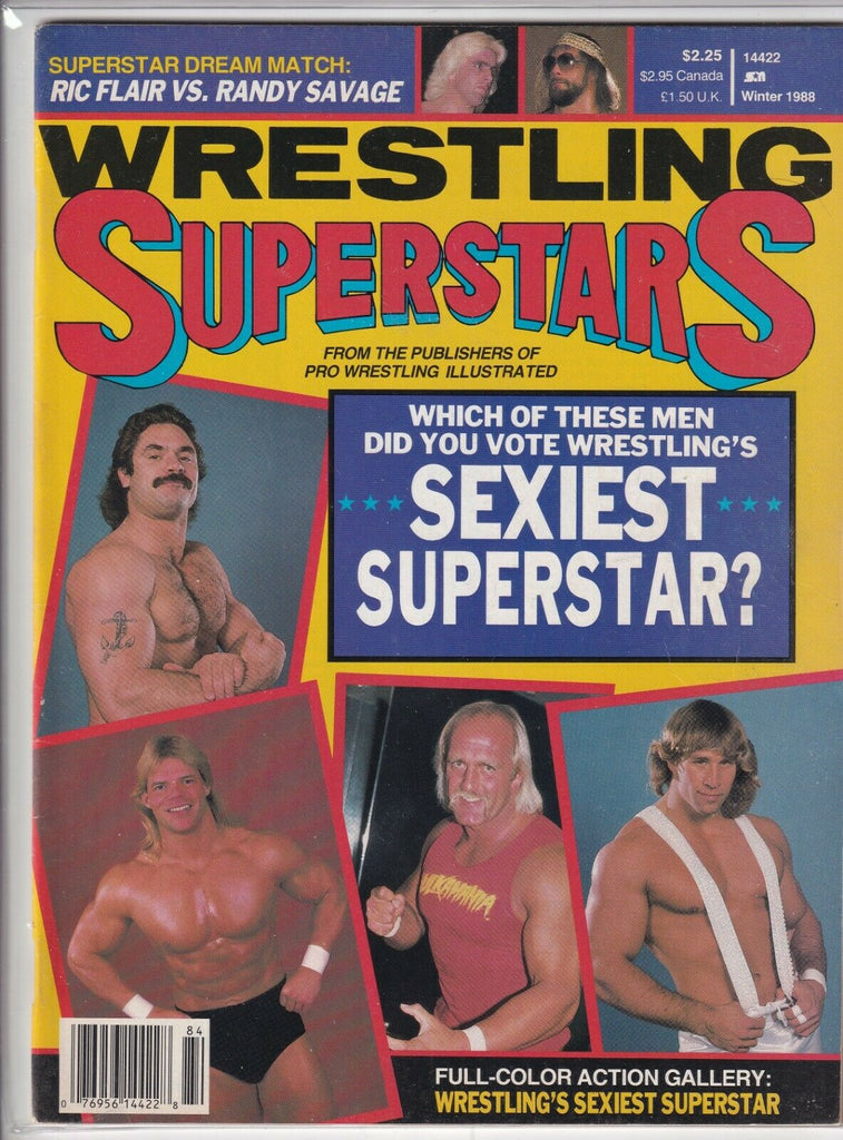 Wrestling Superstars Lex Luger Hulk Hogan Winter 1988 052419nonr