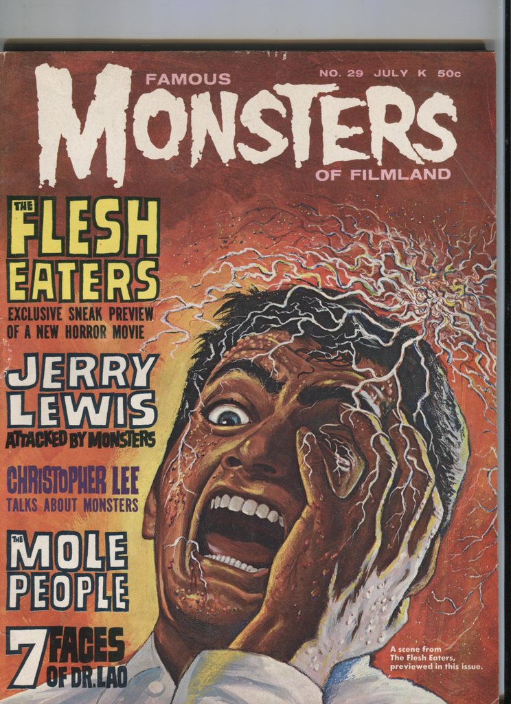Famous Monsters of Filmland 29 July 1964 Jerry Lewis Christopher Lee 090820DBT
