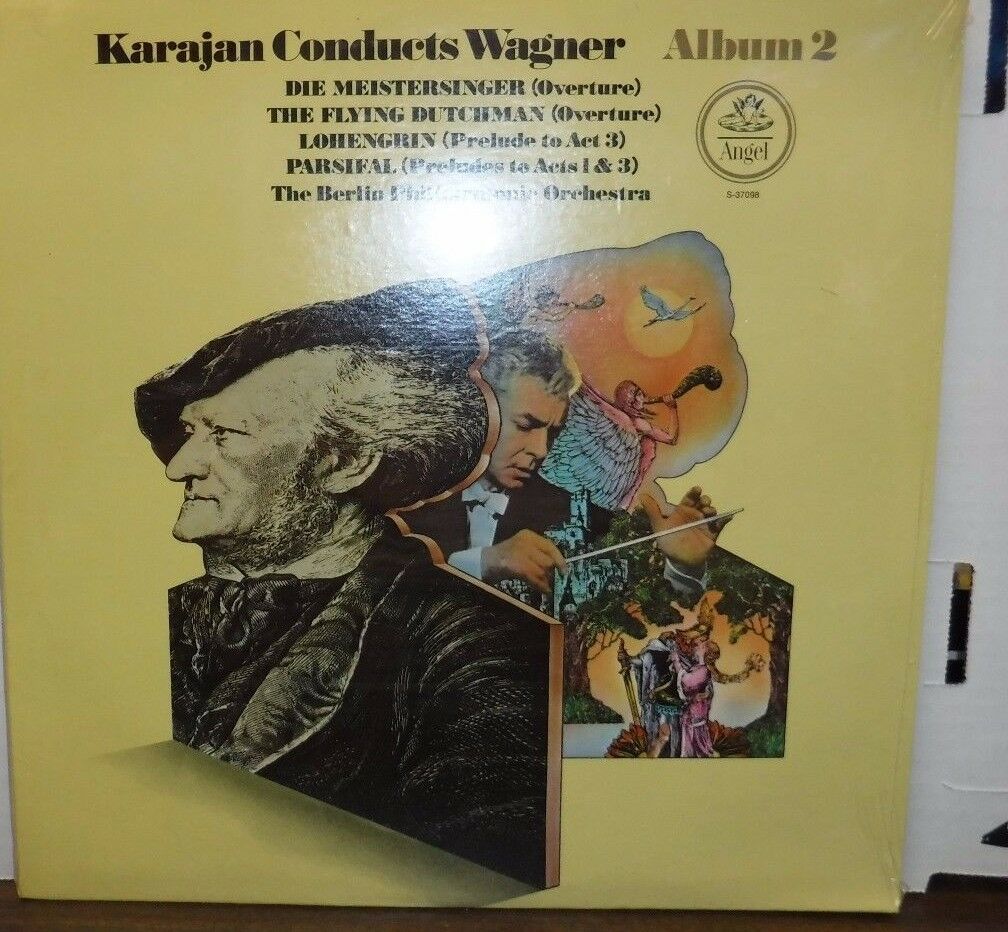 Karajan Conducts Wagner Album 2 33RPM s-37098 new sealed 100116LLE#2