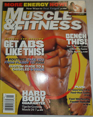 Muscle & Fitness Magazine Hard Body Guarantee May 2003 123114R