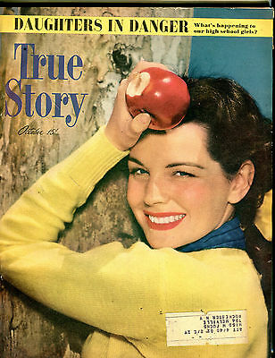 True Story Magazine October 1947 Daughters In Danger VG 071316jhe