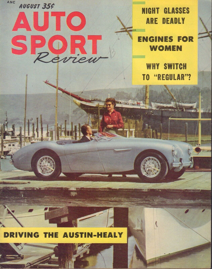 Auto Sport Review August 1953 Austin-Healy 052417nonDBE