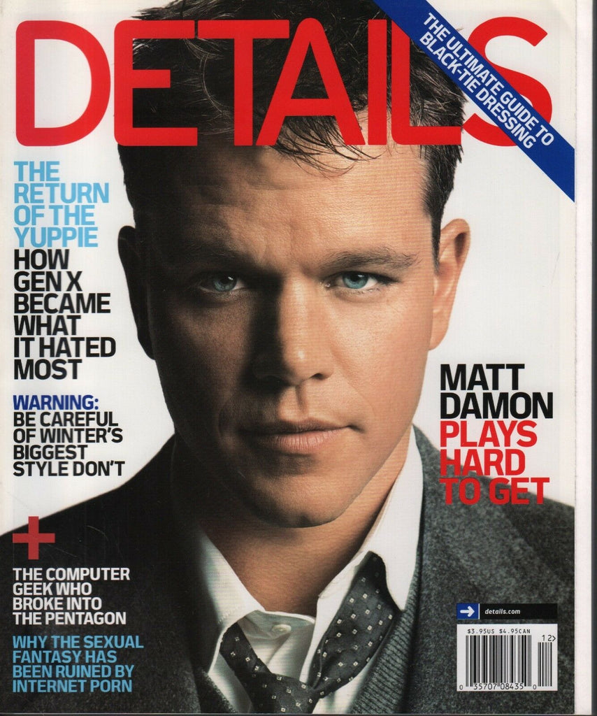 Details December 2006 Matt Damon Jeff Johnson 102518DBF