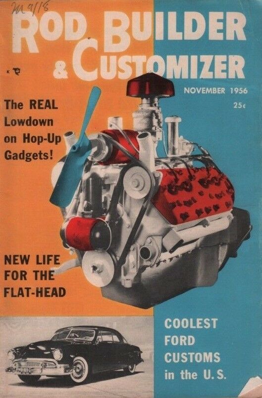 Custom Illustrated November 1956 Jim Whipple Andy Harris 082118DBE