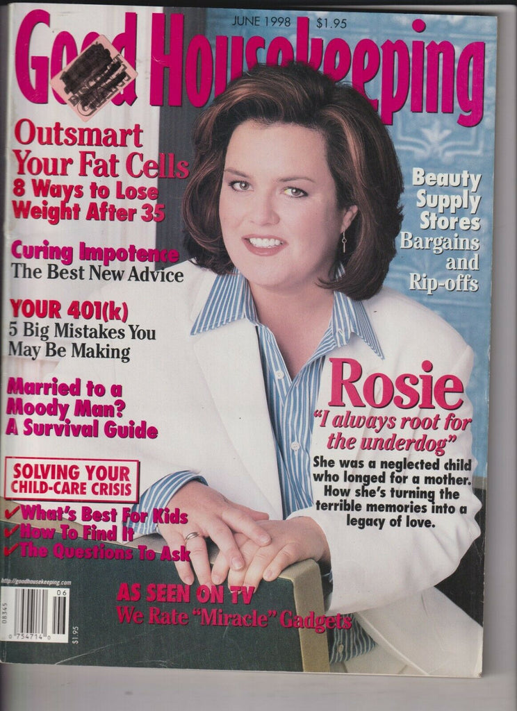 Good Housekeeping Mag Rosie O' Donnell & Beauty Stores June 1998 033120nonrh