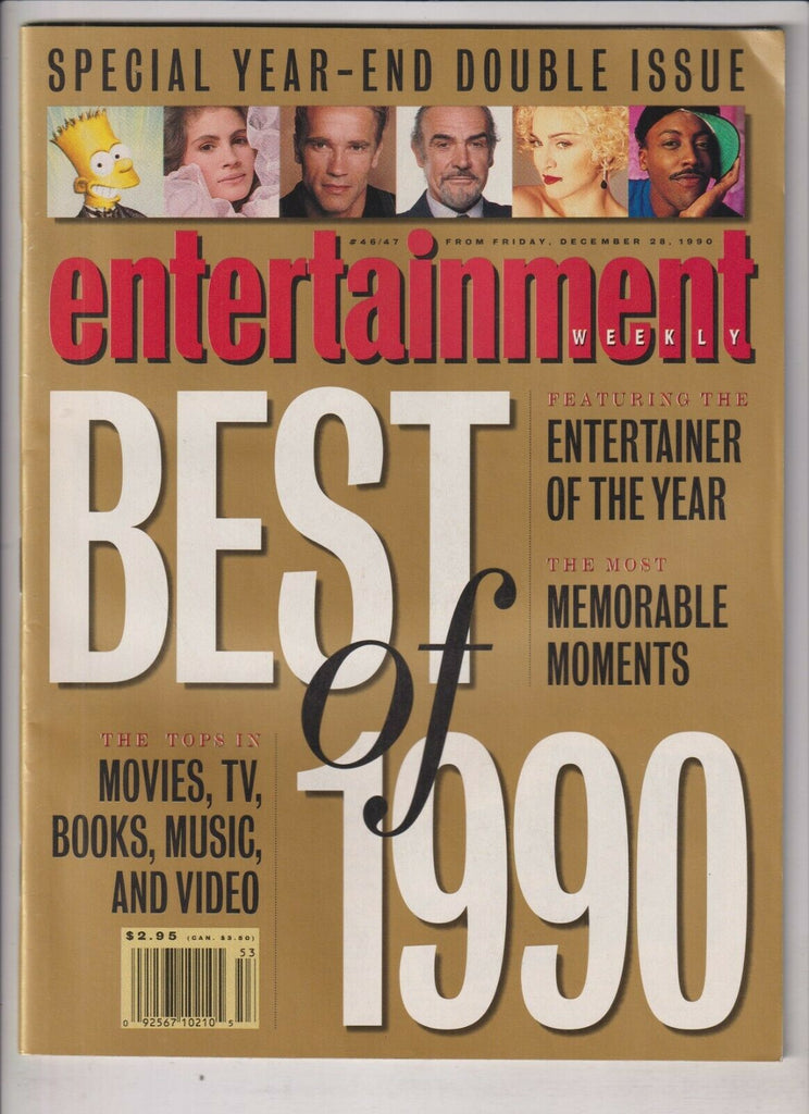 Entertainment Weekly Arnold Schwarzenegger December 28, 1990 021720nonr