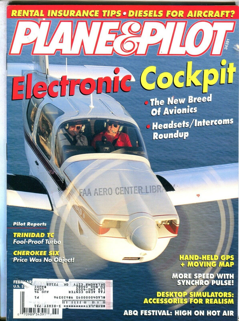 Plane & Pilot Magazine February 1994 Trinidad TC EX w/ML FAA Library 101716jhe