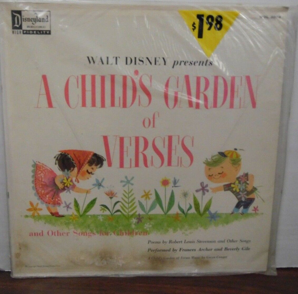 New sealed Walt Disney presents A Child's Garden of Verses and other 042918LLE