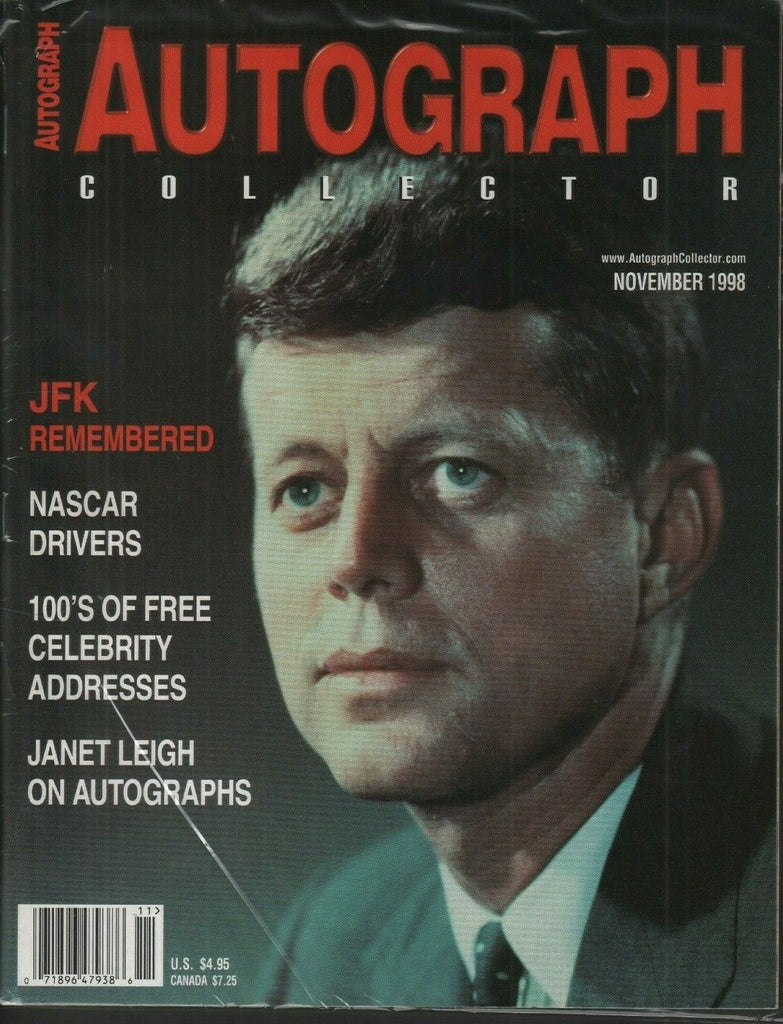 Autograph Collector November 1998 John F Kennedy Remembered 061919AME