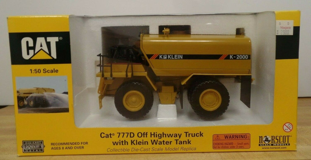 Norscot Caterpillar 777D Off Highway Truck w/Klein Water Tank 1:50 042619DBT6