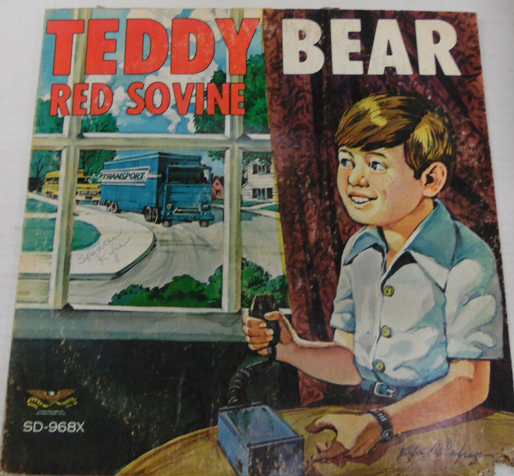 Teddy Bear Red Sovine SD968X 33RPM Record 032017RR