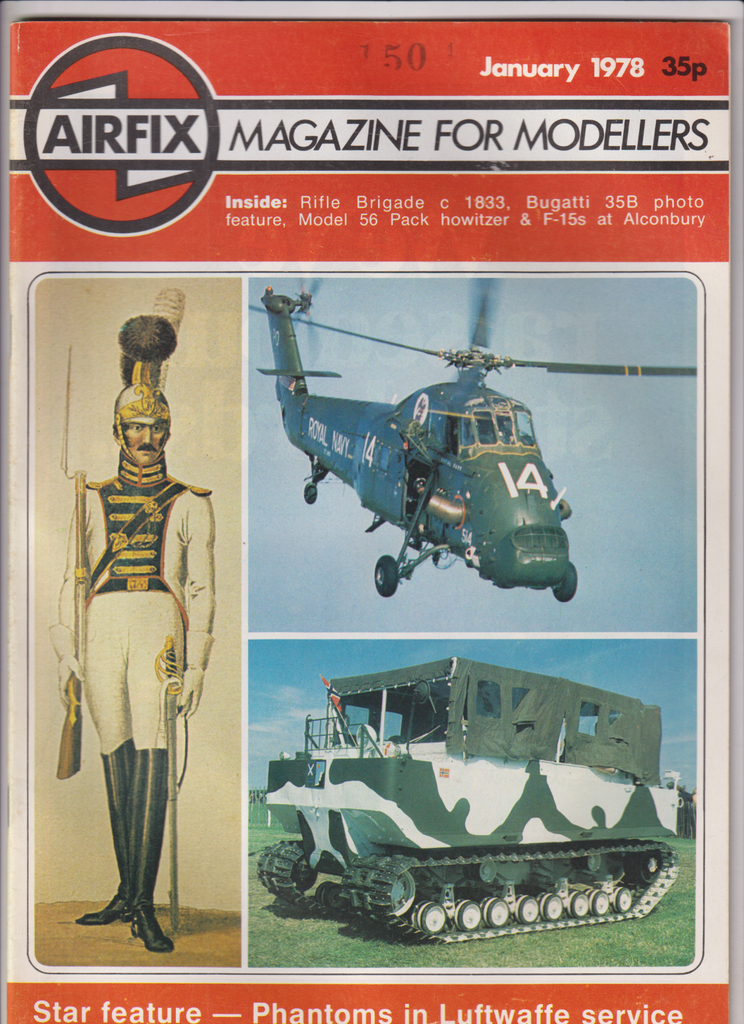 Airfix Magazine Phantoms In Luftwaffe Service January 1978 121919nonr