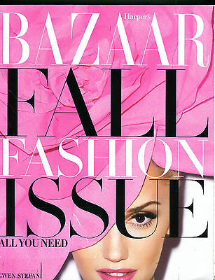 Harper's Bazaar Magazine September 2012 Gwen Stefani EX 070916jhe