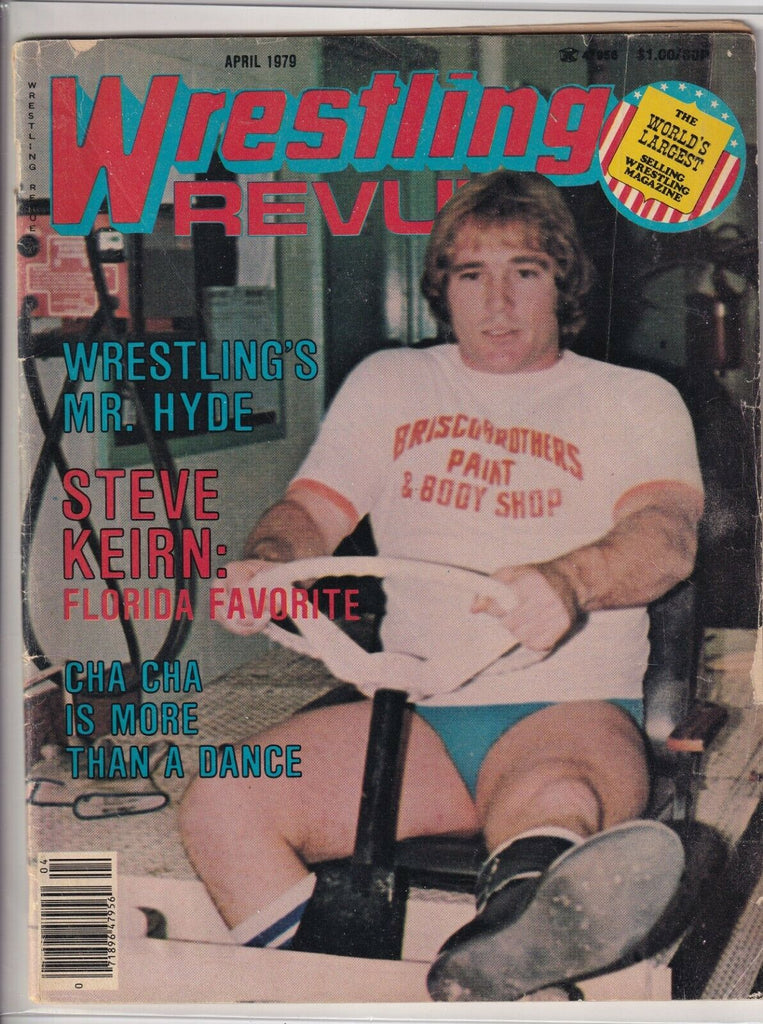 Wrestling Revue Magazine Steve Keirn Mr.Hyde April 1979 061019nonr