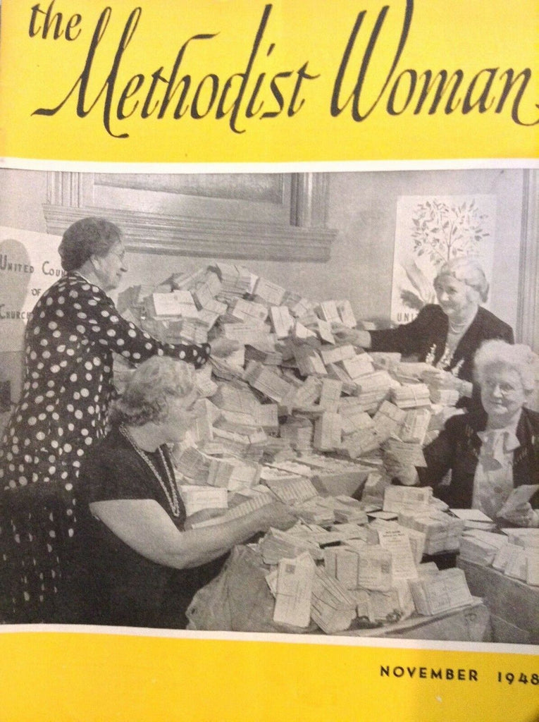 The Methodist Woman Magazine Unofficial Ambassadors November 1948 041918nonrh