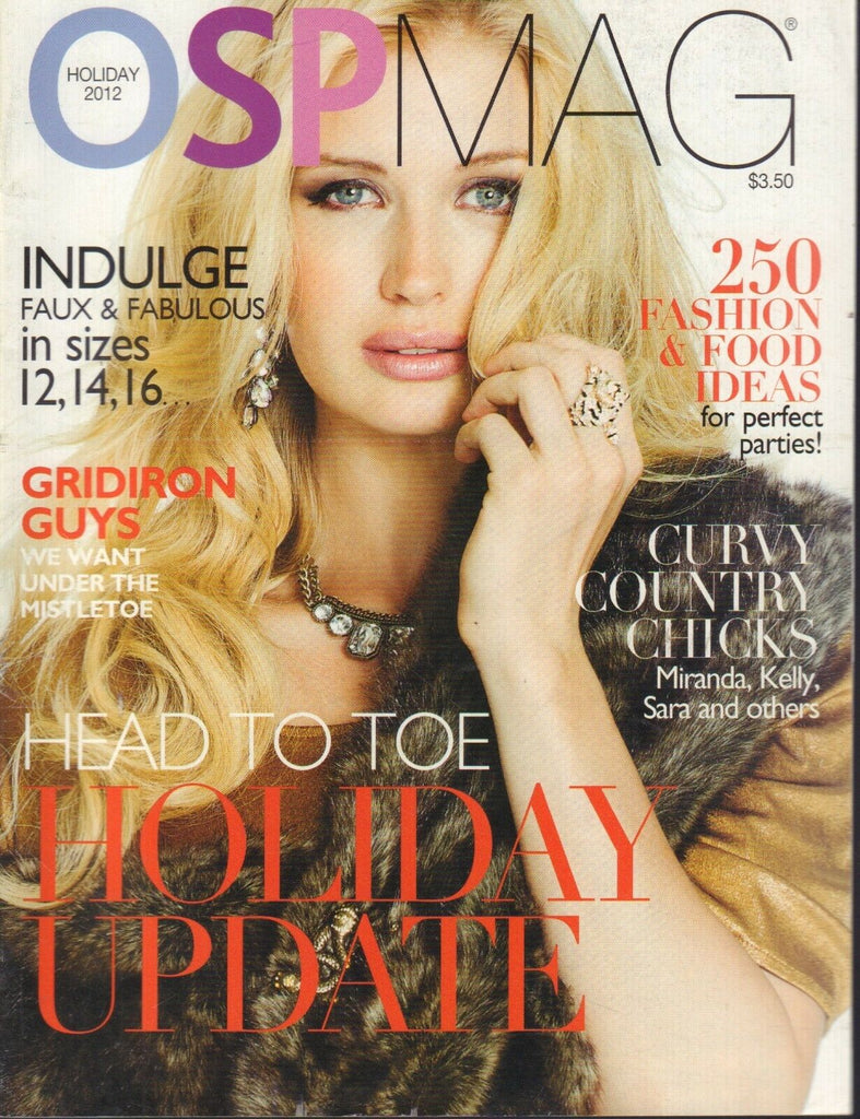 One Stop Plus OSP Mag Holiday 2012 Miranda Lambert Kelly Clarkson 091018AME2