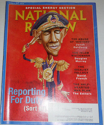 National Review Magazine Barack Obama & Douglas Murray October 2014 120414R2