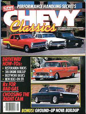 Chevy Classics Magazine Car Craft 1985 Nova Buildup EX 012016jhe