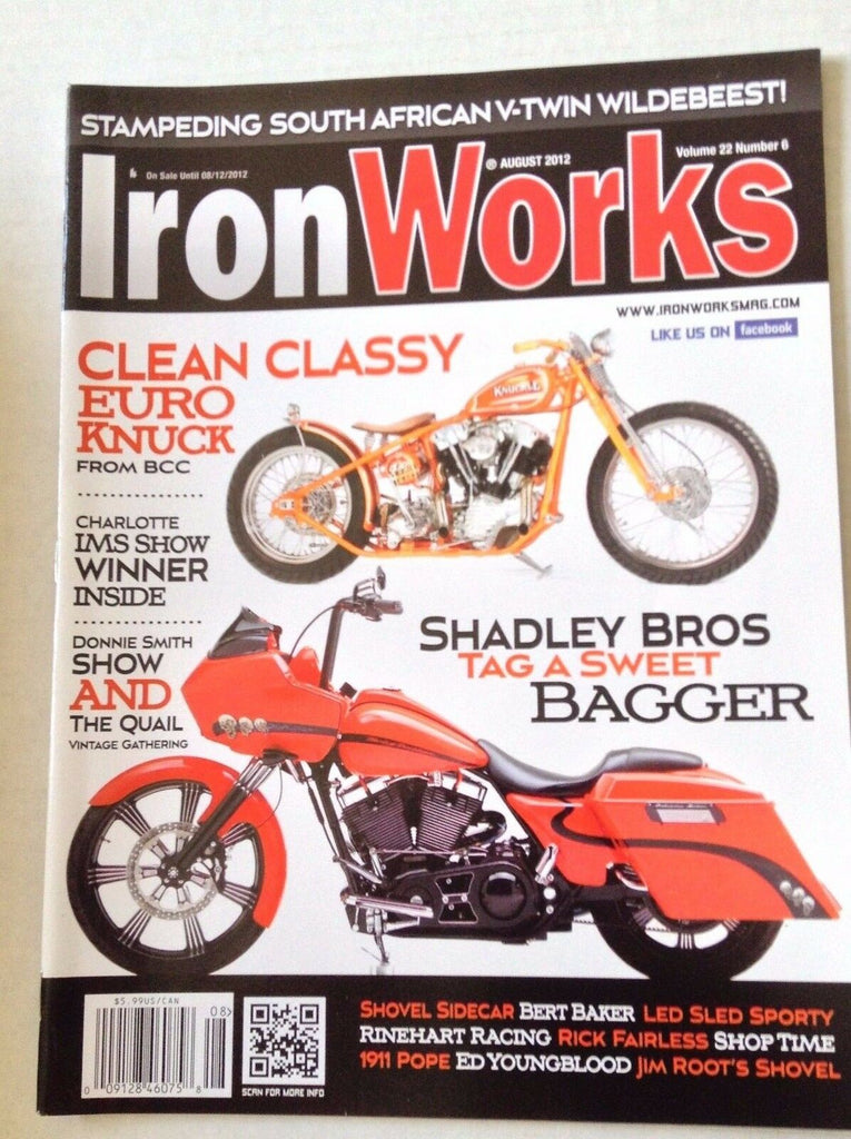 Iron Works Magazine Shadley Bros August 2012 030217NONRH