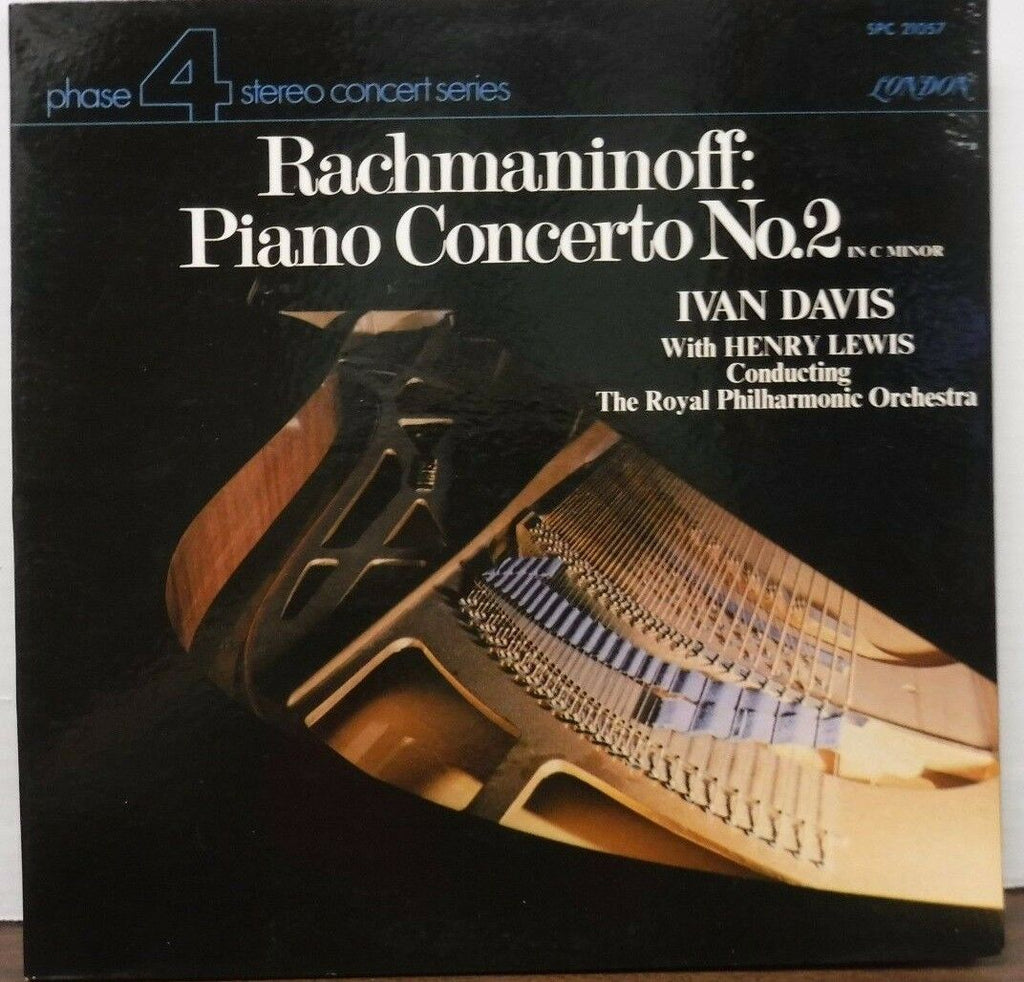 Rachmaninoff: Piano Concerto No 2 in C Minor Ivan Davis 33RPM 111116LLE