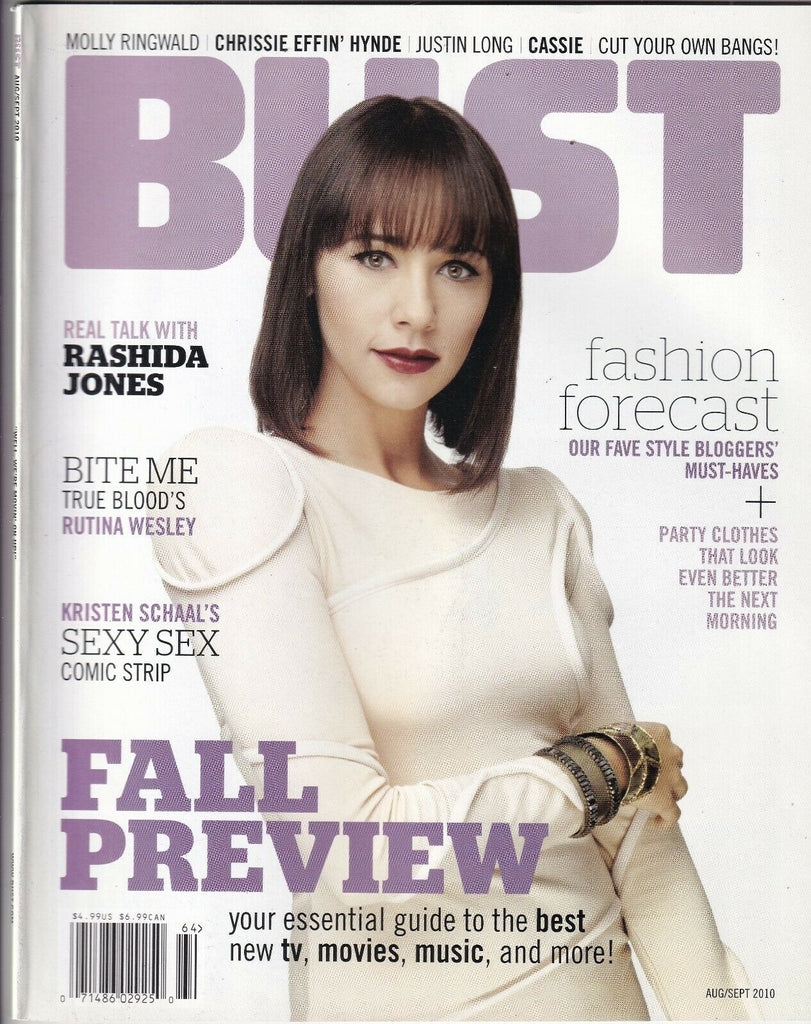 Bust Magazine Rashida Jones Rutina Wesley Aug/Sept 2010 090319nonr