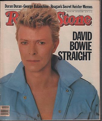 Rolling Stone May 12 1983 David Bowie EX 121715DBE2