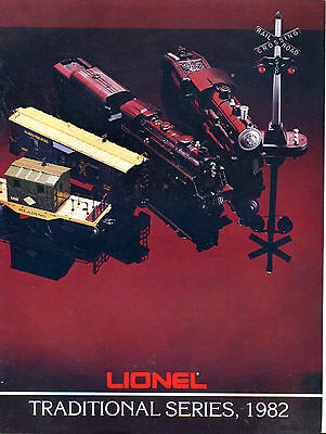 Lionel Trains Traditional Series 1982 Catalog EX 071016jhe2