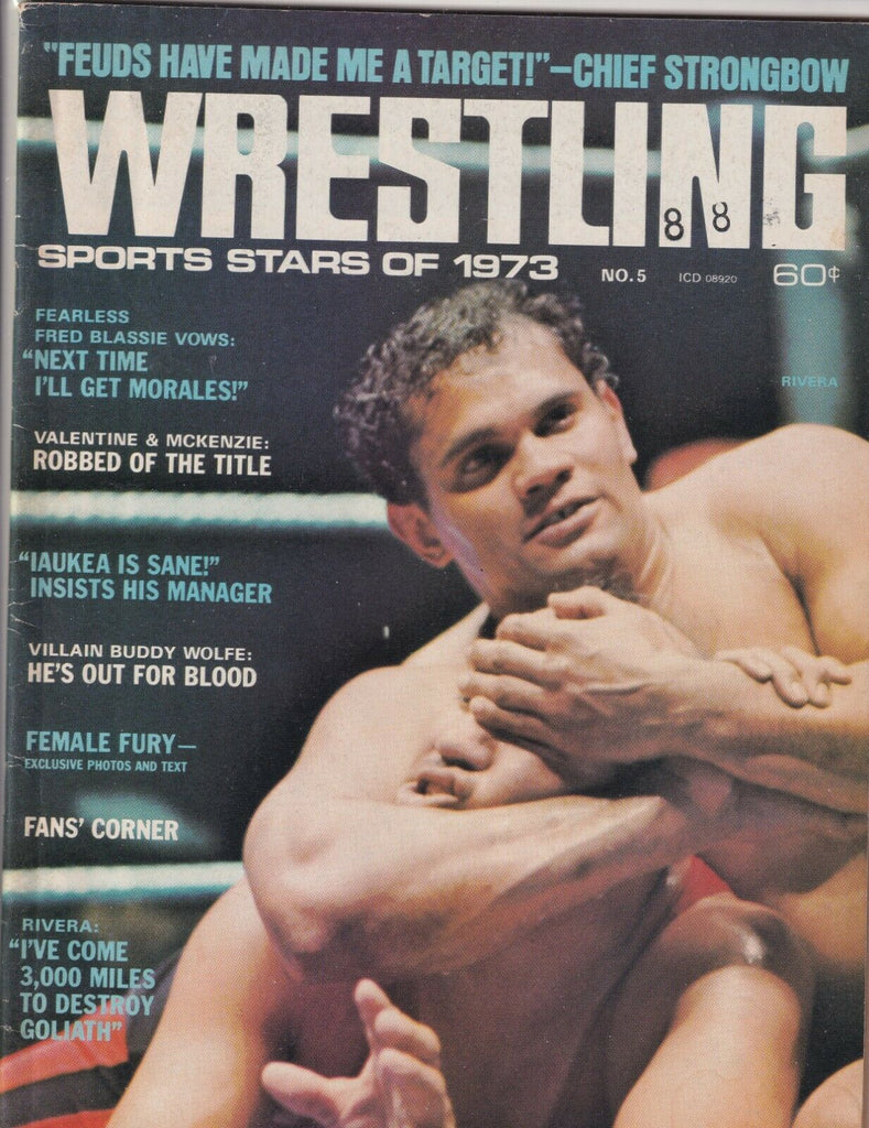 Wrestling Sports Stars Of 1973 Fred Blassie Greg Valentine No.5 061419nonr