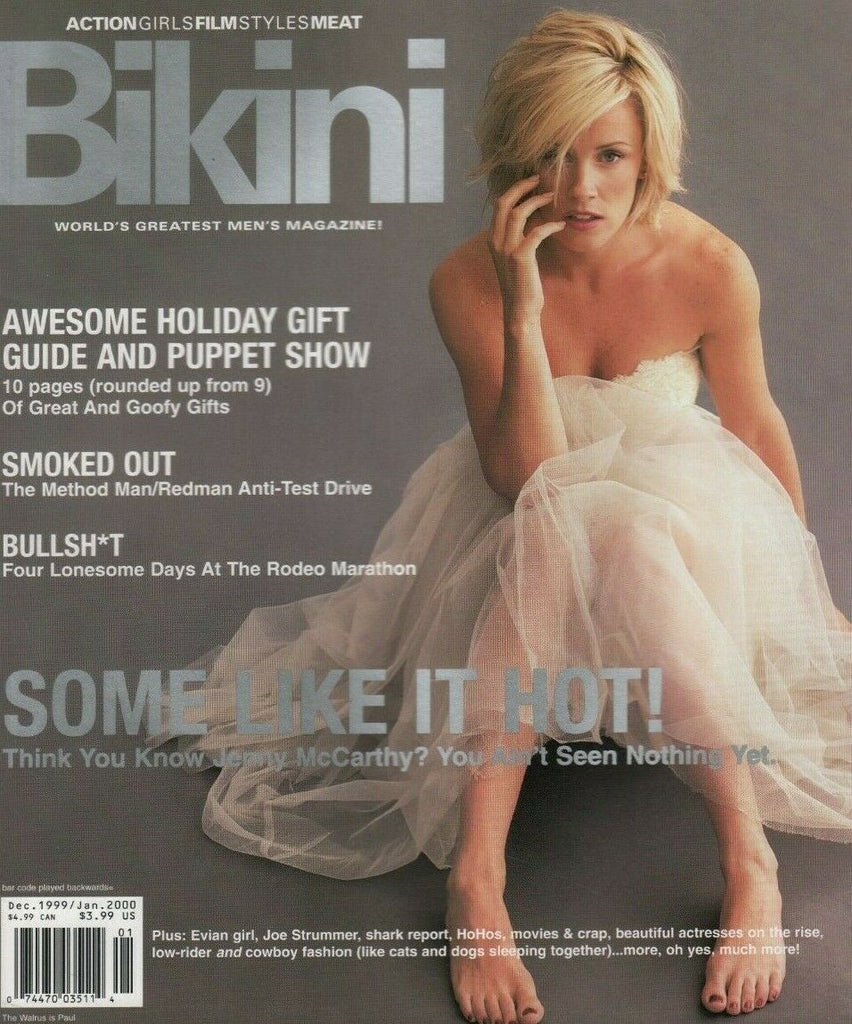 Bikini Magazine December 1999 January 2000 Jenny McCarthy Redman 070919DBE