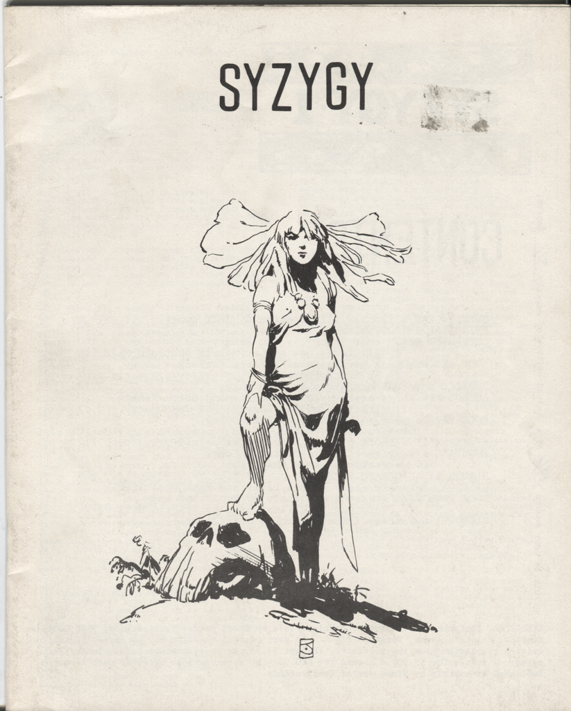 SYZYGY #1 Fanzine 396/511 September 1974 071520DBE