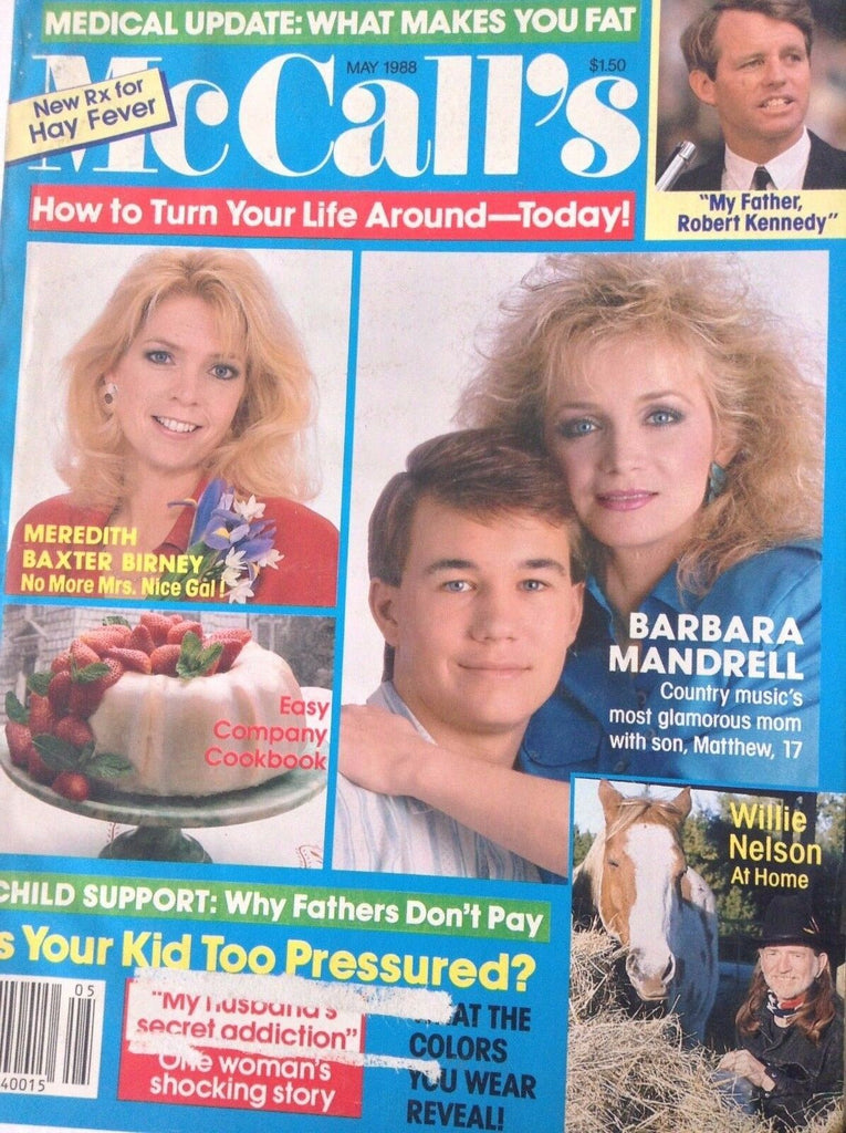 McCall's Magazine Barbara Mandrell Meredith Baxter May 1988 090117nonrh
