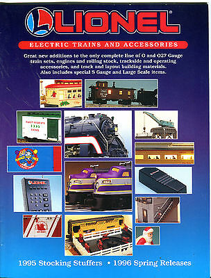Lionel Electric Trains & Accessories 1996 Spring Releases Catalog EX 071016jhe2