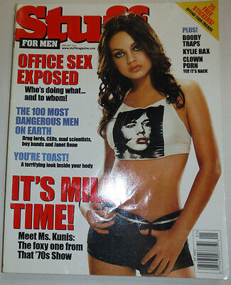 Stuff Magazine Mila Kunis & Kylie Bax January 2001 031615R