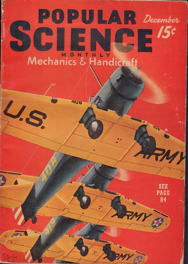 Popular Science Magazine December 1939 U.S. Army 102317nonjhe