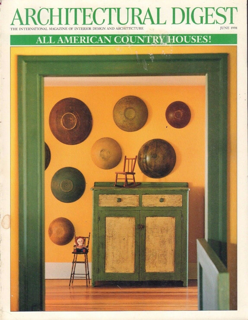 Architectural Digest June 1998 All American Country Houses 021417DBE4
