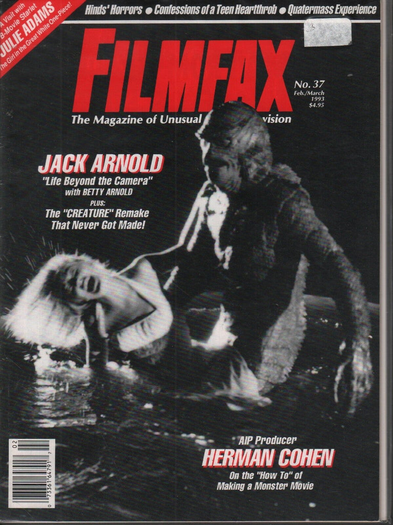 Filmfax February March 1993 Jack Arnold Herman Cohen Julie Adams 030218DBE