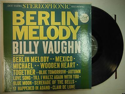 33 RPM Vinyl Billy Vaughn Berlin Melody Dot DLP25396 011915KME