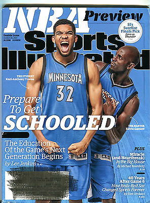 Sports Illustrated Magazine October 26 2015 Kevin Garnett EX 060716jhe