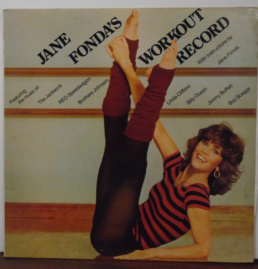 Jane Fonda's Workout Record two-record set vinyl 1982 #BL38055 062418LLE