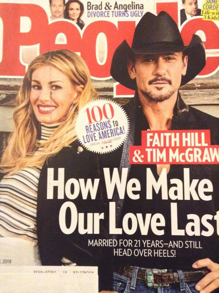 People Magazine Faith Hill & Tim McGraw July 2, 2018 112918nonrh